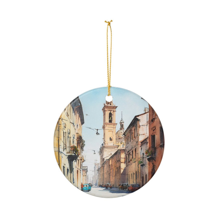 Parma Italy Ornament: Unique Parma Souvenir, Parma Italy Xmas Decor, and Authentic Parma Gift