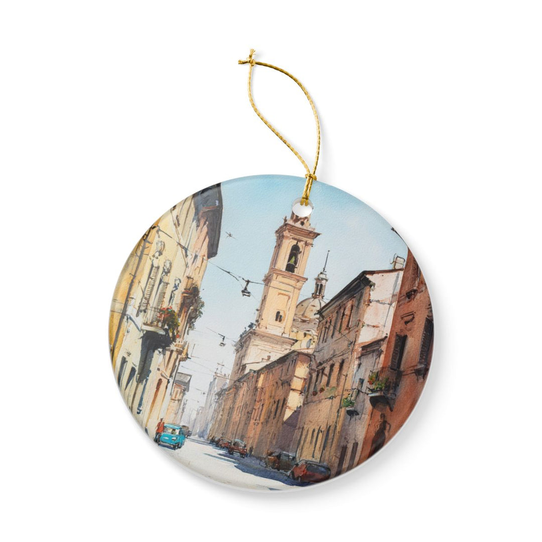 Parma Italy Ornament: Unique Parma Souvenir, Parma Italy Xmas Decor, and Authentic Parma Gift