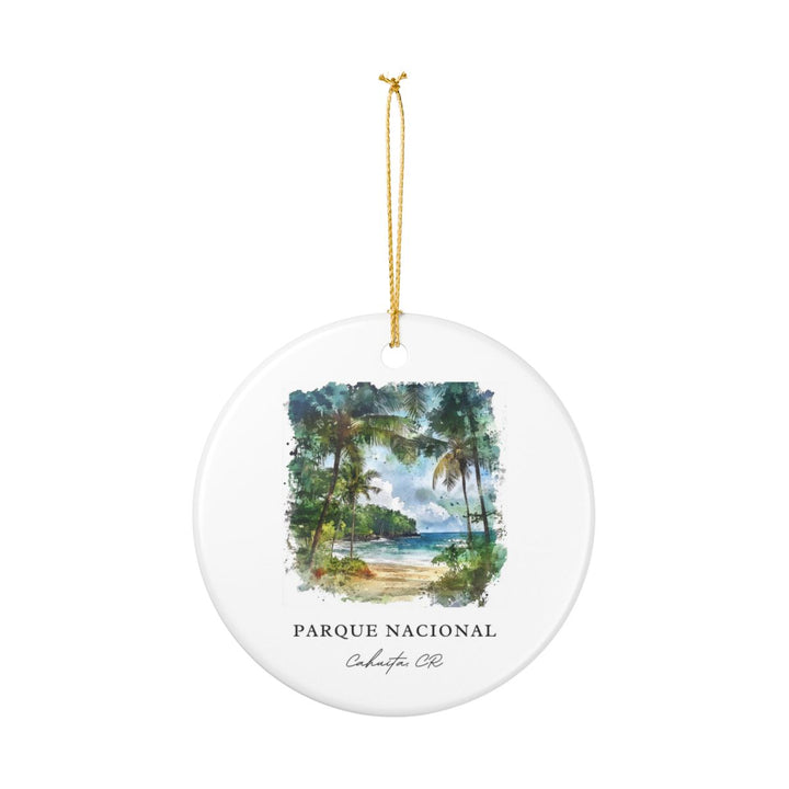 Parque Nacional Cahuita Costa Rica Ornament: Unique Parque Nacional Cahuita Costa Rica Souvenir, Parque Nacional Cahuita Costa Rica Xmas Decor