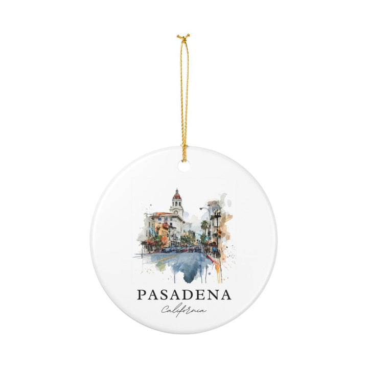 Pasadena California Ornament: Unique Pasadena Souvenir, Pasadena California Xmas Decor, and Authentic Pasadena Gift