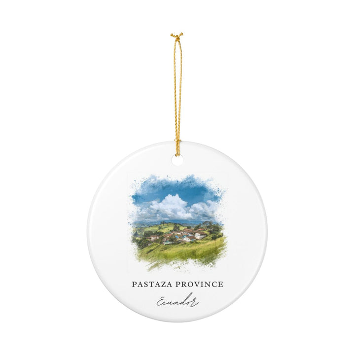 Pastaza Province Ecuador Ornament: Unique Pastaza Province Souvenir, Pastaza Province Ecuador Xmas Decor, and Authentic Pastaza Province Gift