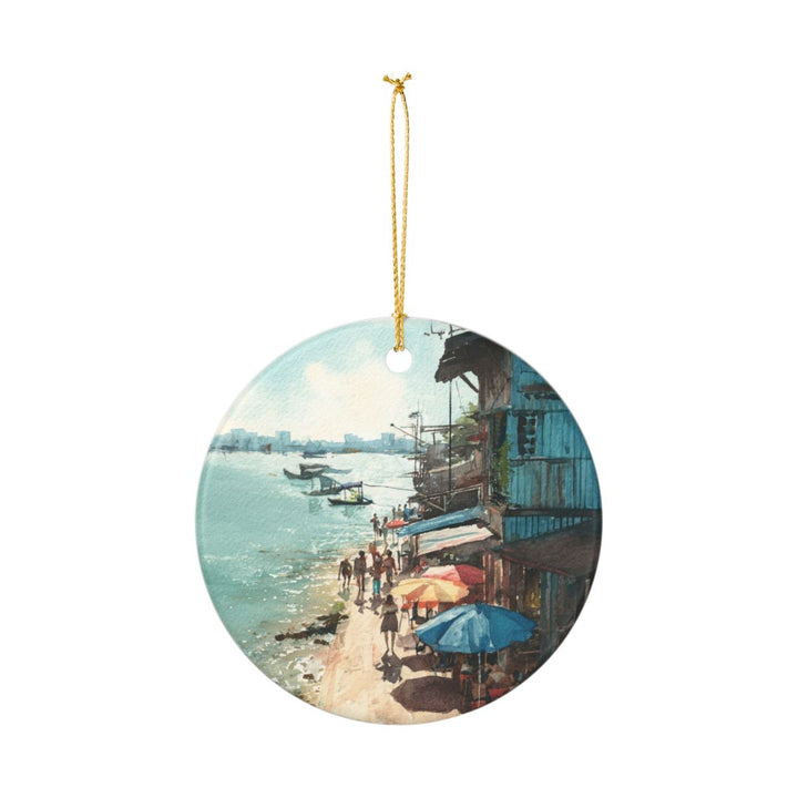 Pattaya Thailand Ornament: Unique Pattaya Souvenir, Pattaya Thailand Xmas Decor, and Authentic Pattaya Gift