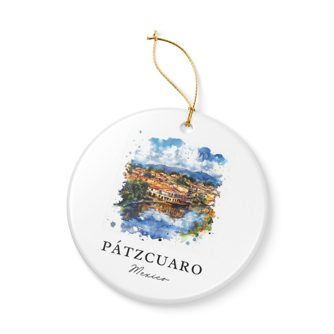 Patzcuaro Ornament: Unique Patzcuaro Souvenir, Patzcuaro Xmas Decor, and Authentic Patzcuaro Gift