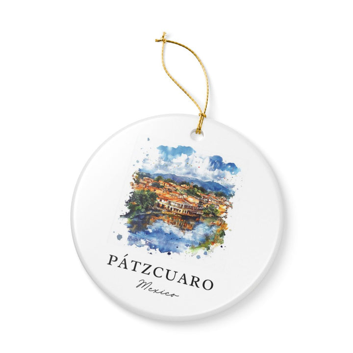 Patzcuaro Ornament: Unique Patzcuaro Souvenir, Patzcuaro Xmas Decor, and Authentic Patzcuaro Gift