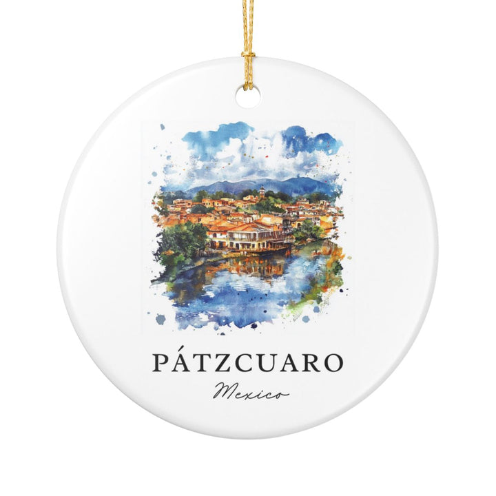 Patzcuaro Ornament: Unique Patzcuaro Souvenir, Patzcuaro Xmas Decor, and Authentic Patzcuaro Gift