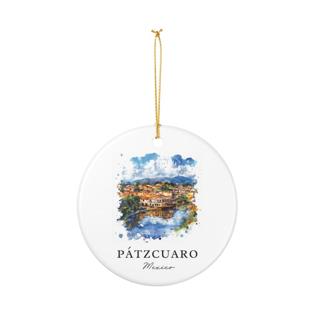 Patzcuaro Ornament: Unique Patzcuaro Souvenir, Patzcuaro Xmas Decor, and Authentic Patzcuaro Gift