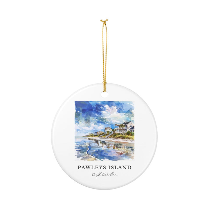 Pawleys Island South Carolina Ornament: Unique Pawleys Island Souvenir, Pawleys Island South Carolina Xmas Decor, and Authentic Pawleys Island Gift