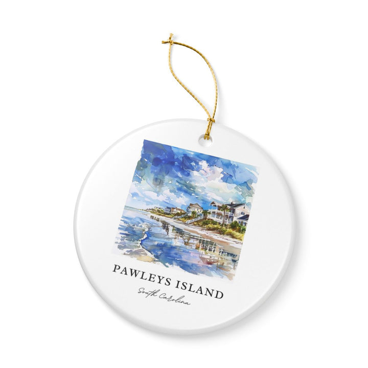 Pawleys Island South Carolina Ornament: Unique Pawleys Island Souvenir, Pawleys Island South Carolina Xmas Decor, and Authentic Pawleys Island Gift