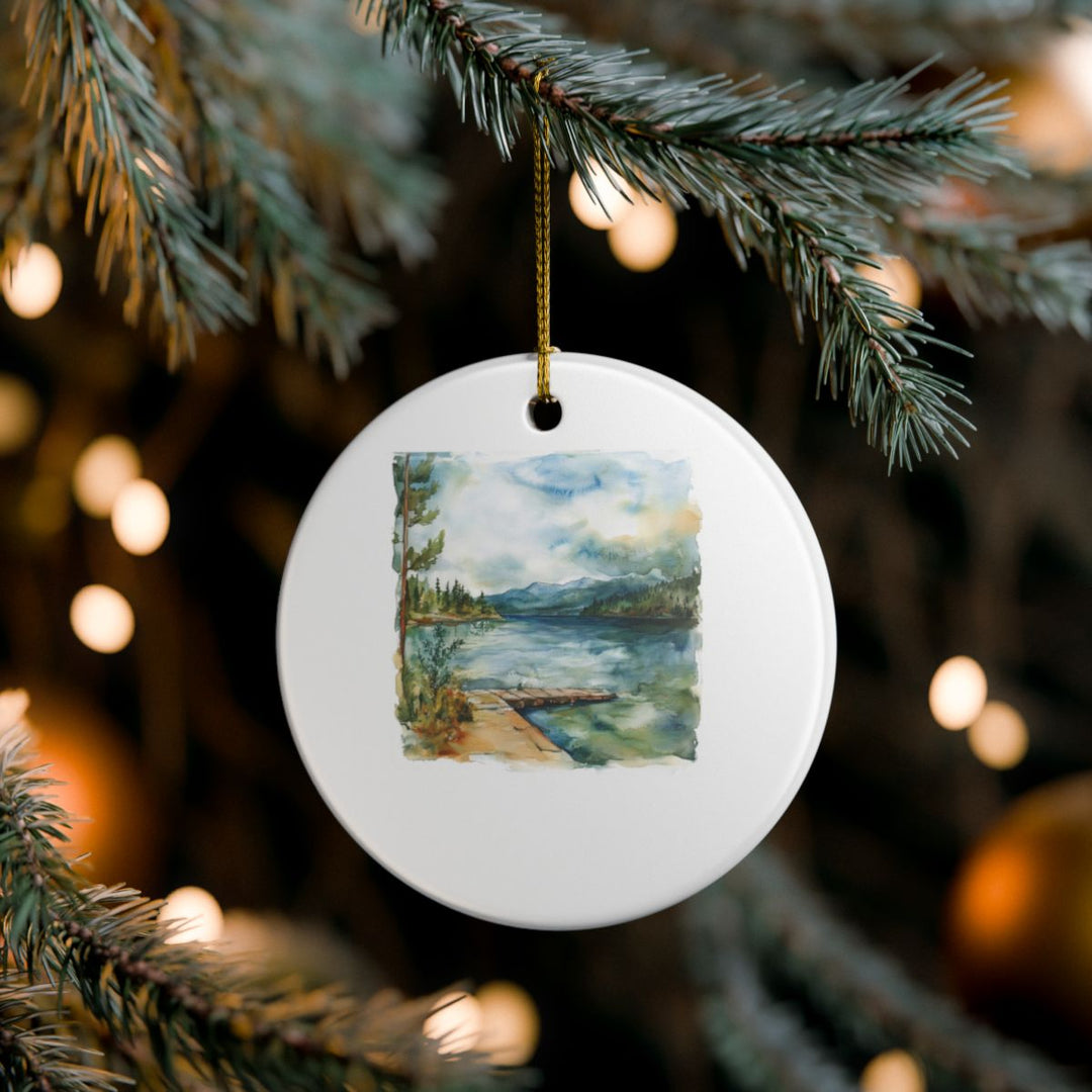 Payette Lake Idaho Ornament: Unique Payette Lake Souvenir, Payette Lake Idaho Xmas Decor, and Authentic Payette Lake Gift
