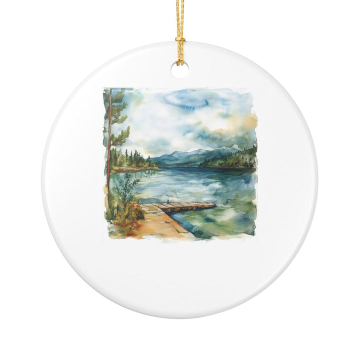 Payette Lake Idaho Ornament: Unique Payette Lake Souvenir, Payette Lake Idaho Xmas Decor, and Authentic Payette Lake Gift
