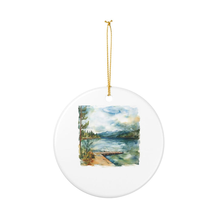 Payette Lake Idaho Ornament: Unique Payette Lake Souvenir, Payette Lake Idaho Xmas Decor, and Authentic Payette Lake Gift