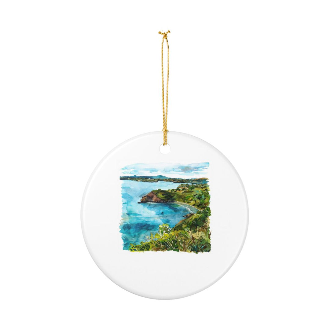 Peninsula Papagayo Costa Rica Ornament: Unique Peninsula Papagayo Souvenir, Peninsula Papagayo Costa Rica Xmas Decor, and Authentic Peninsula Papagayo Gift