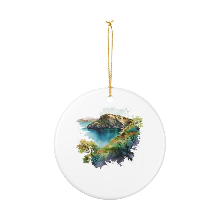 Peninsula Papagayo Costa Rica Ornament: Unique Peninsula Papagayo Souvenir, Peninsula Papagayo Costa Rica Xmas Decor, and Authentic Peninsula Papagayo Gift