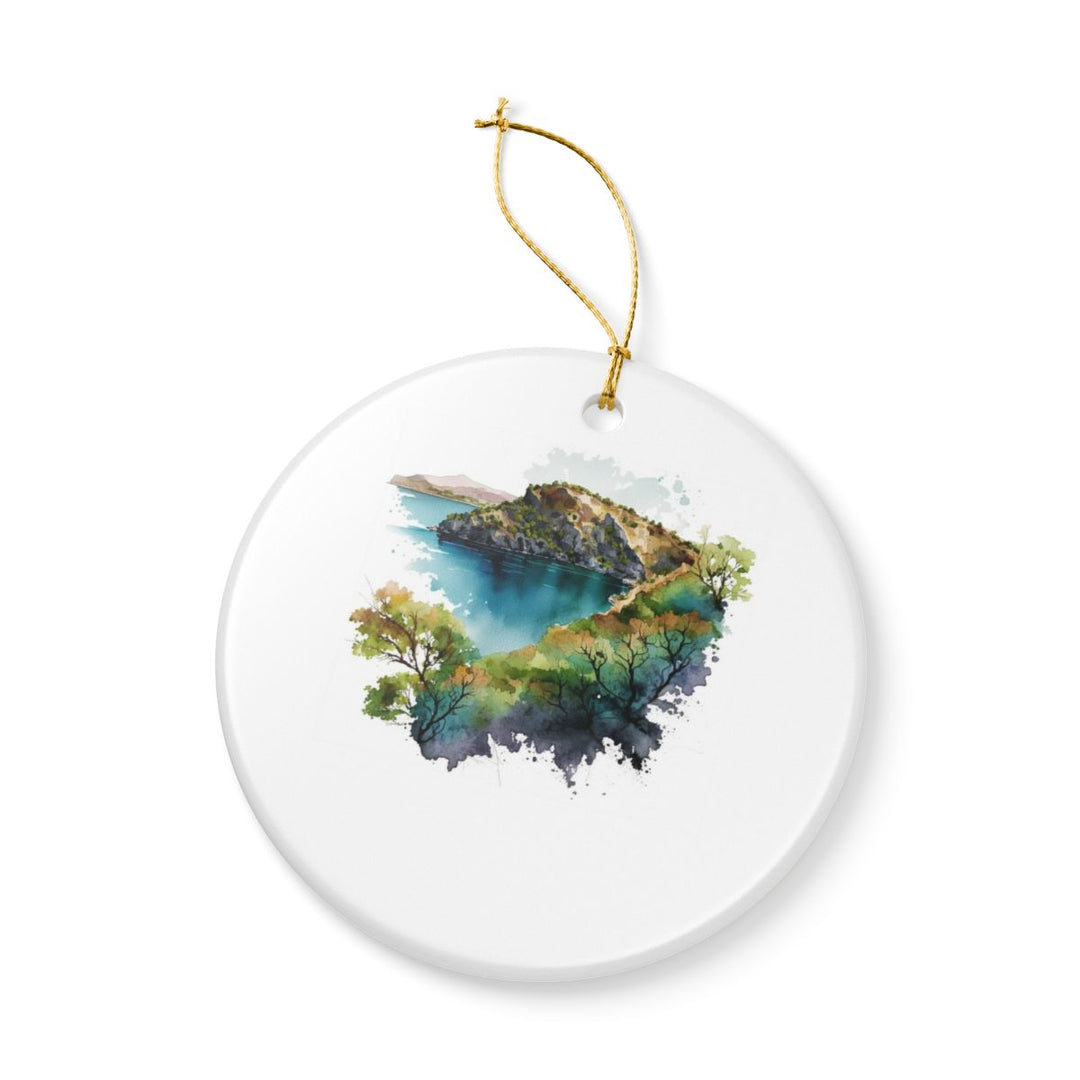 Peninsula Papagayo Costa Rica Ornament: Unique Peninsula Papagayo Souvenir, Peninsula Papagayo Costa Rica Xmas Decor, and Authentic Peninsula Papagayo Gift