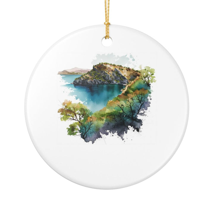 Peninsula Papagayo Costa Rica Ornament: Unique Peninsula Papagayo Souvenir, Peninsula Papagayo Costa Rica Xmas Decor, and Authentic Peninsula Papagayo Gift