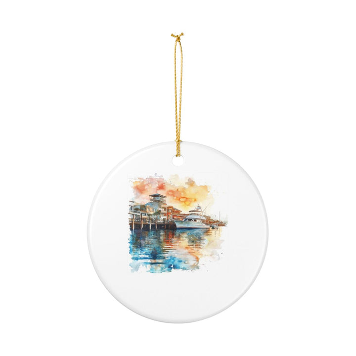 Pensacola Florida Ornament: Unique Pensacola Souvenir, Pensacola Florida Xmas Decor, and Authentic Pensacola Gift