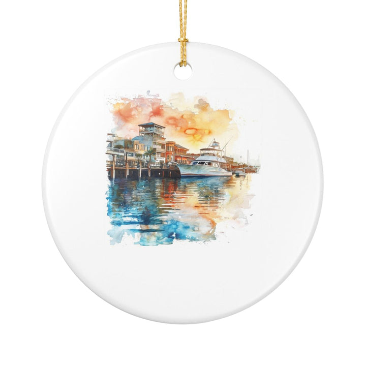 Pensacola Florida Ornament: Unique Pensacola Souvenir, Pensacola Florida Xmas Decor, and Authentic Pensacola Gift