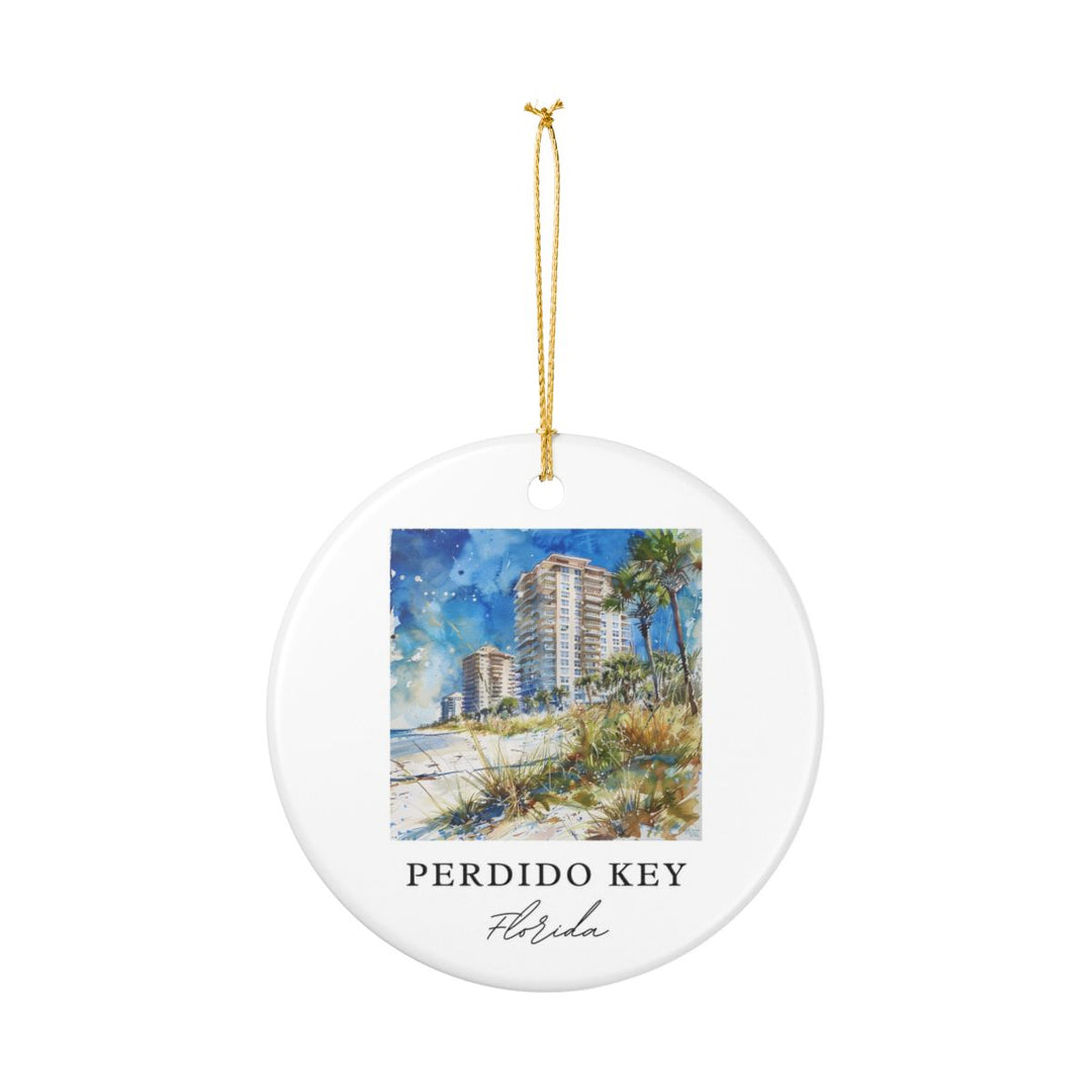 Perdido Key Florida Florida Ornament: Unique Perdido Key Souvenir, Perdido Key Florida Xmas Decor, and Authentic Perdido Key Gift