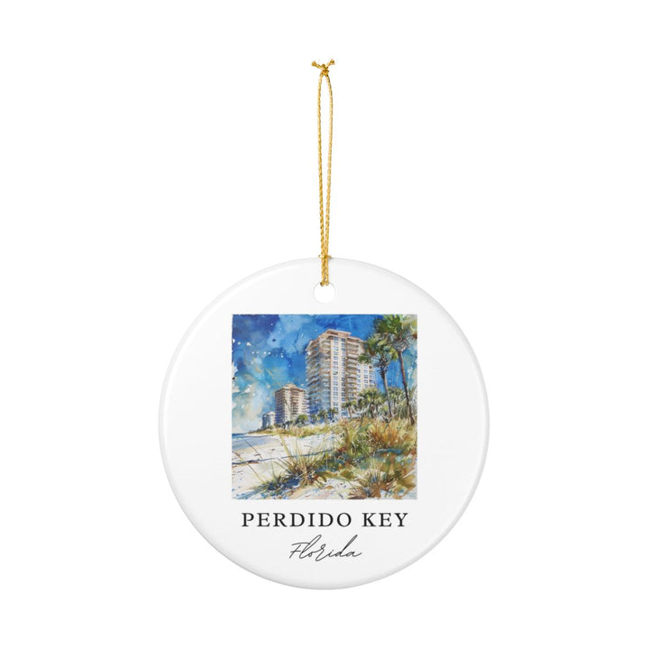 Perdido Key Florida Florida Ornament: Unique Perdido Key Souvenir, Perdido Key Florida Xmas Decor, and Authentic Perdido Key Gift