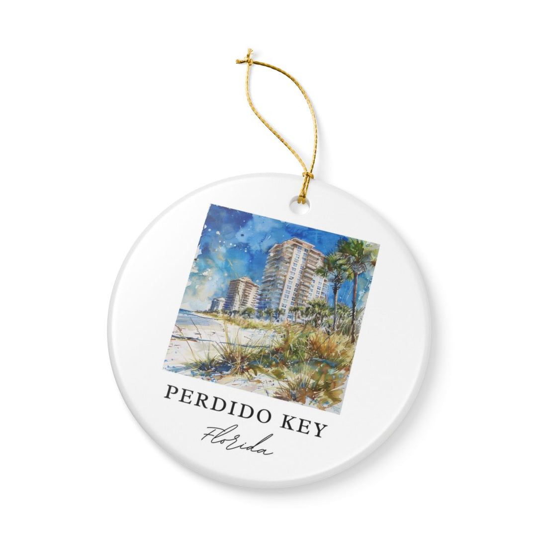 Perdido Key Florida Florida Ornament: Unique Perdido Key Souvenir, Perdido Key Florida Xmas Decor, and Authentic Perdido Key Gift