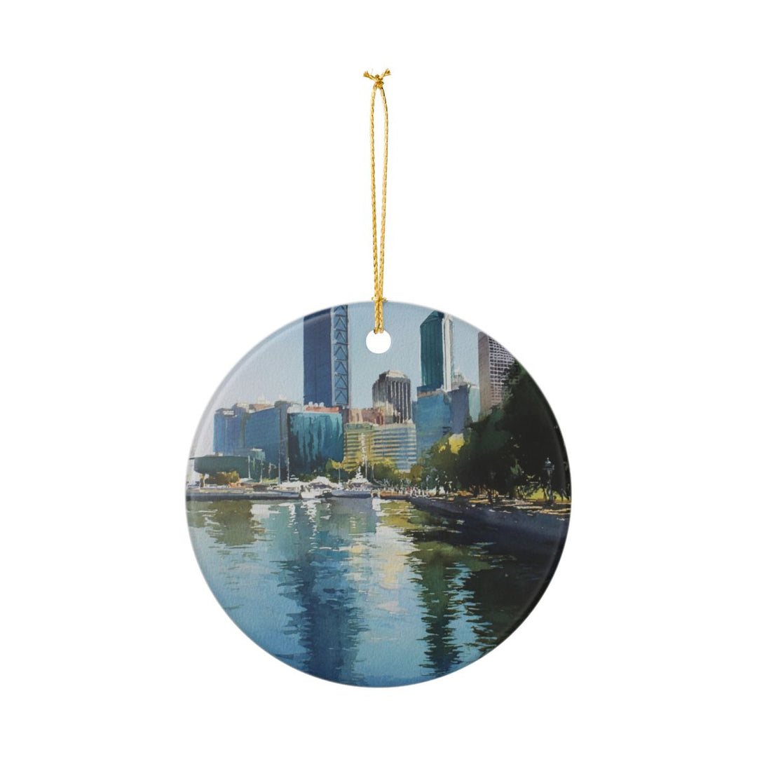 Perth Australia Ornament: Unique Perth Australia Souvenir, Perth Australia Xmas Decor, and Authentic Perth Australia Gift