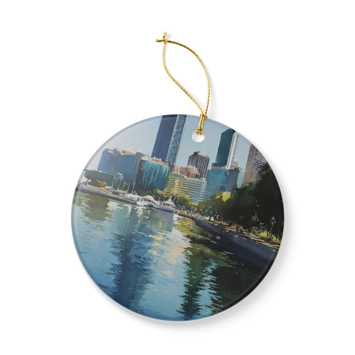 Perth Australia Ornament: Unique Perth Australia Souvenir, Perth Australia Xmas Decor, and Authentic Perth Australia Gift