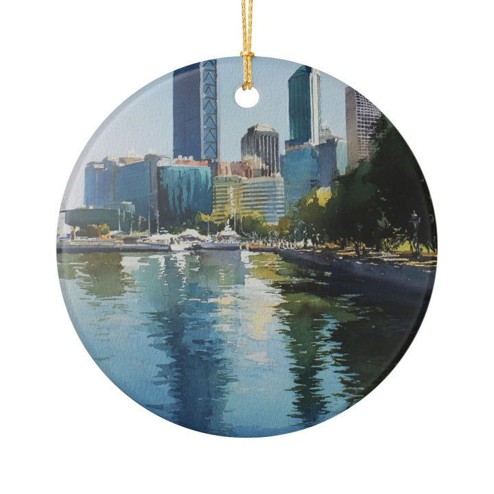 Perth Australia Ornament: Unique Perth Australia Souvenir, Perth Australia Xmas Decor, and Authentic Perth Australia Gift