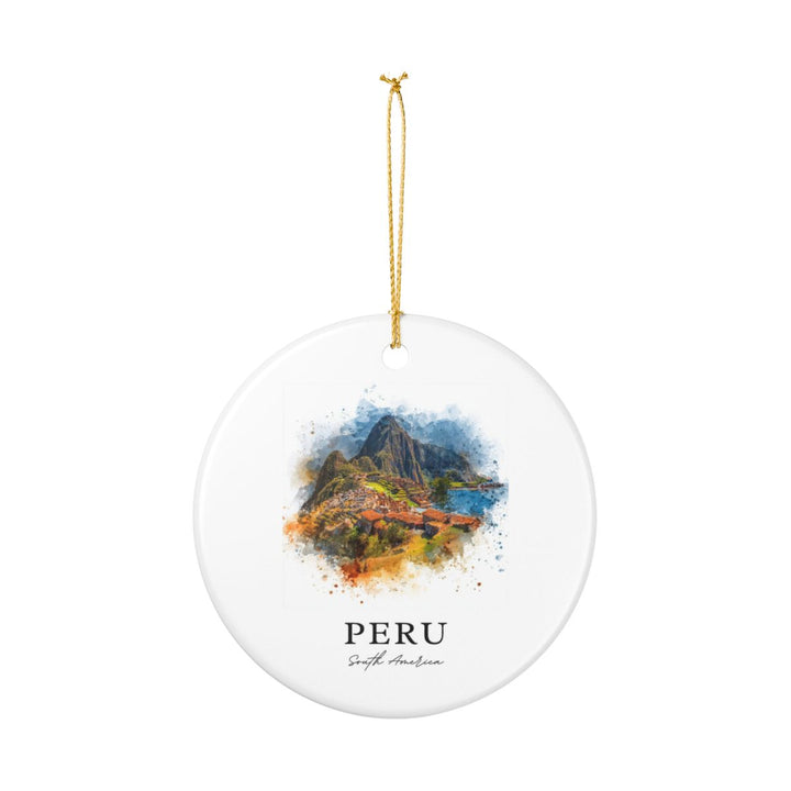 Peru Ornament: Unique Peru Souvenir, Peru Xmas Decor, and Authentic Peru Gift