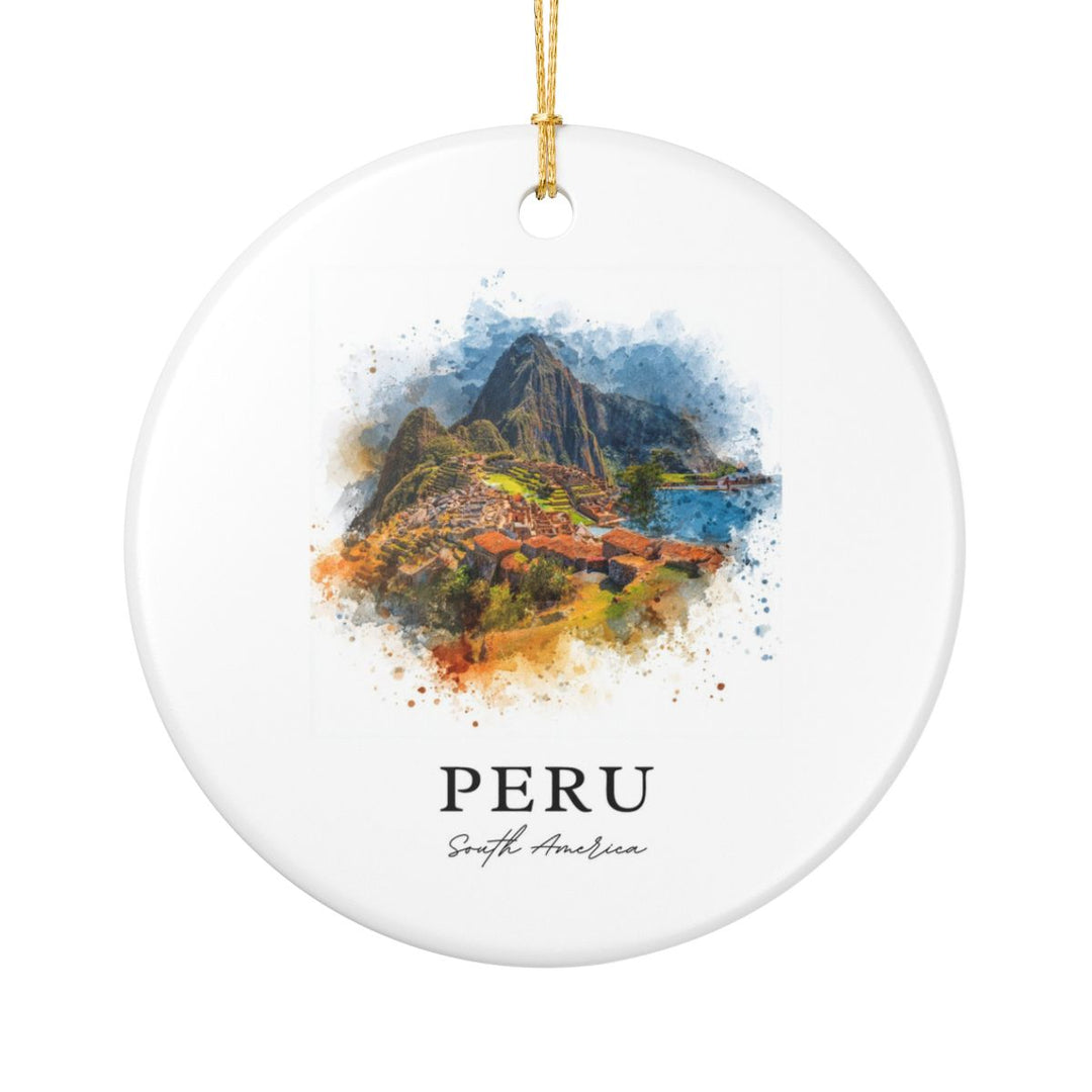 Peru Ornament: Unique Peru Souvenir, Peru Xmas Decor, and Authentic Peru Gift