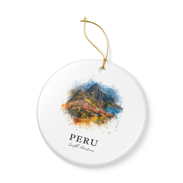 Peru Ornament: Unique Peru Souvenir, Peru Xmas Decor, and Authentic Peru Gift