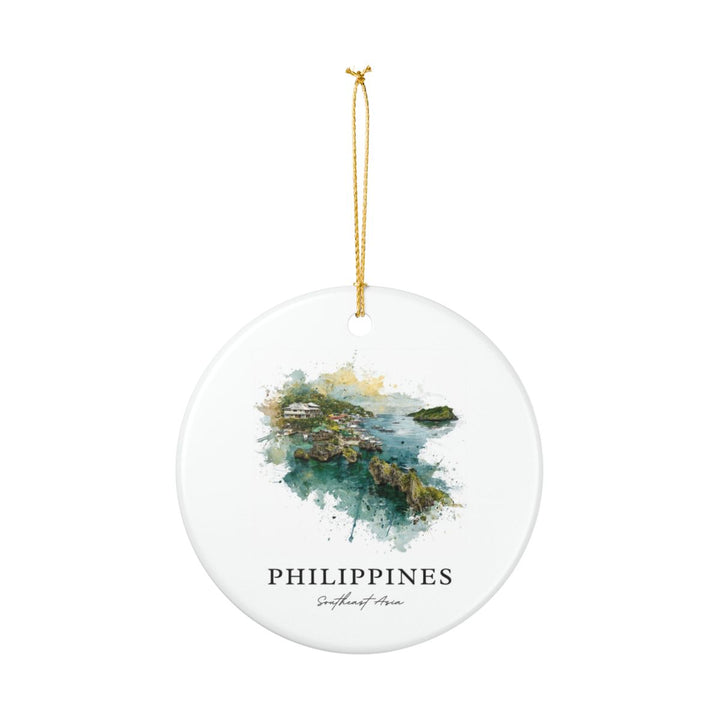 Philippines Ornament: Unique Philippines Souvenir, Philippines Xmas Decor, and Authentic Philippines Gift