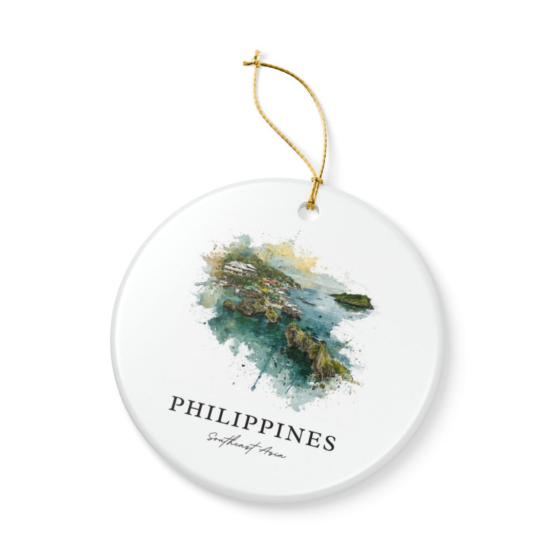 Philippines Ornament: Unique Philippines Souvenir, Philippines Xmas Decor, and Authentic Philippines Gift