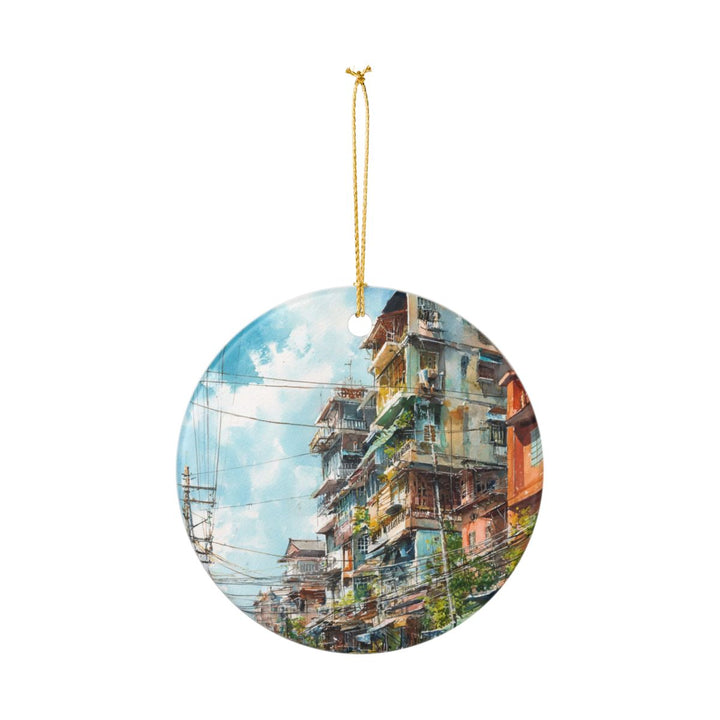 Phnom Penh Ornament: Unique Phnom Penh Souvenir, Phnom Penh Xmas Decor, and Authentic Phnom Penh Gift