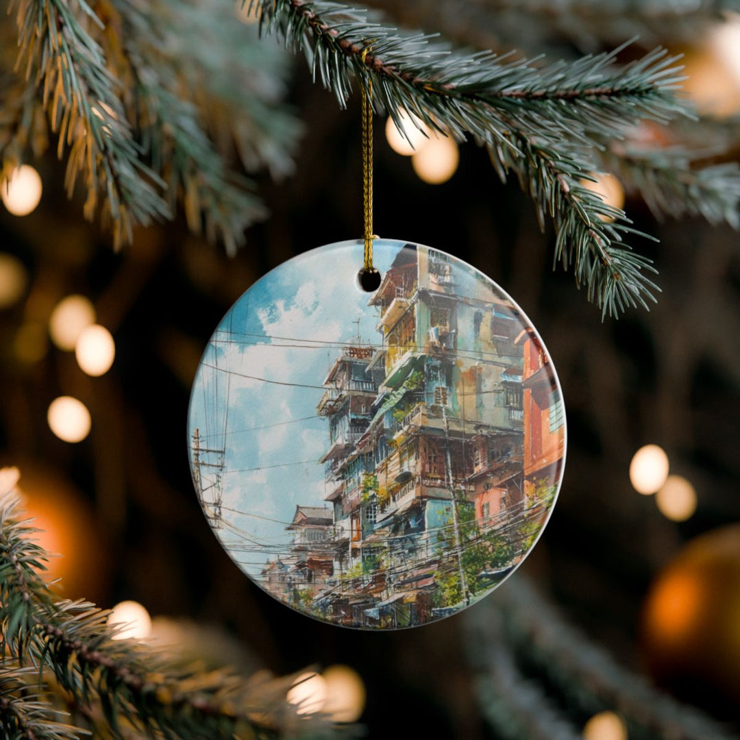 Phnom Penh Ornament: Unique Phnom Penh Souvenir, Phnom Penh Xmas Decor, and Authentic Phnom Penh Gift