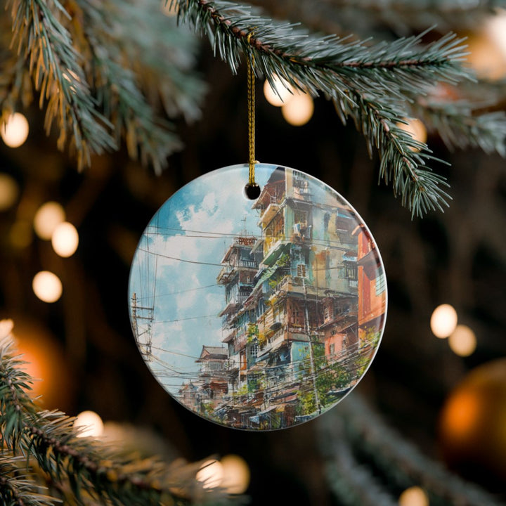 Phnom Penh Ornament: Unique Phnom Penh Souvenir, Phnom Penh Xmas Decor, and Authentic Phnom Penh Gift