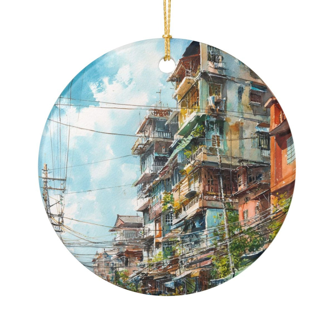 Phnom Penh Ornament: Unique Phnom Penh Souvenir, Phnom Penh Xmas Decor, and Authentic Phnom Penh Gift