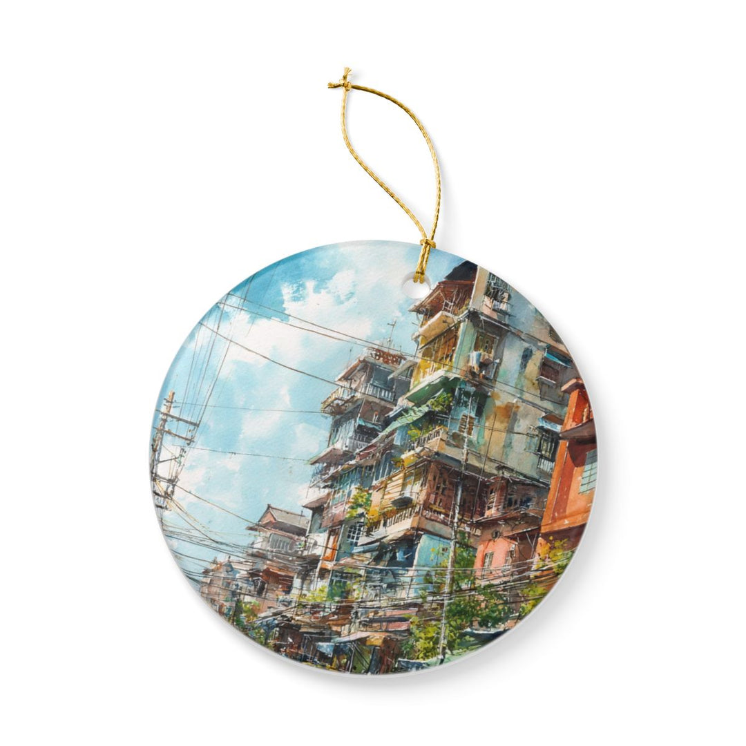 Phnom Penh Ornament: Unique Phnom Penh Souvenir, Phnom Penh Xmas Decor, and Authentic Phnom Penh Gift