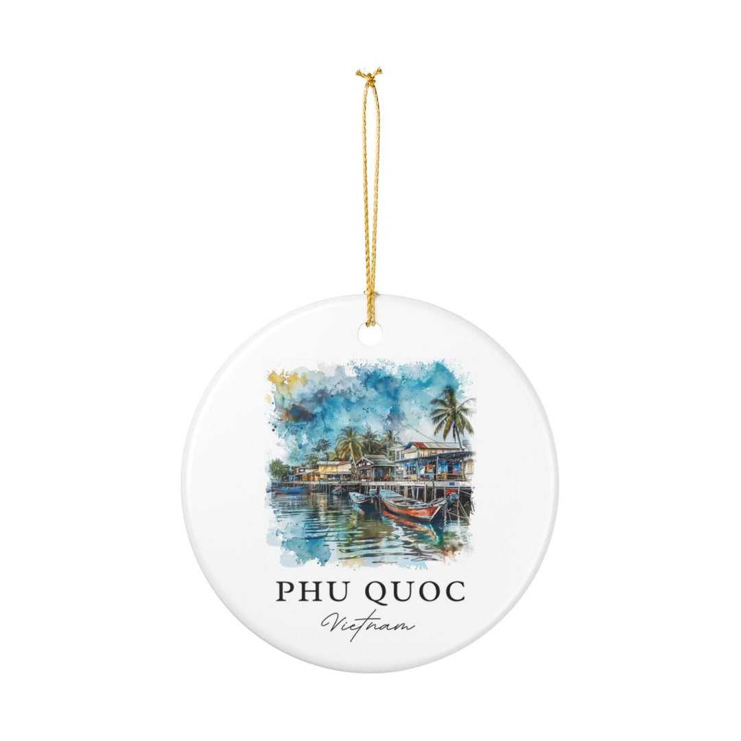 Phu Quoc Vietnam Ornament: Unique Phu Quoc Souvenir, Phu Quoc Vietnam Xmas Decor, and Authentic Phu Quoc Gift
