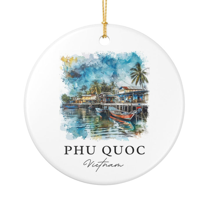 Phu Quoc Vietnam Ornament: Unique Phu Quoc Souvenir, Phu Quoc Vietnam Xmas Decor, and Authentic Phu Quoc Gift