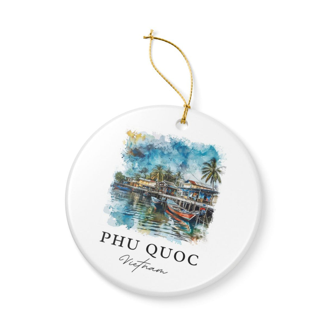 Phu Quoc Vietnam Ornament: Unique Phu Quoc Souvenir, Phu Quoc Vietnam Xmas Decor, and Authentic Phu Quoc Gift