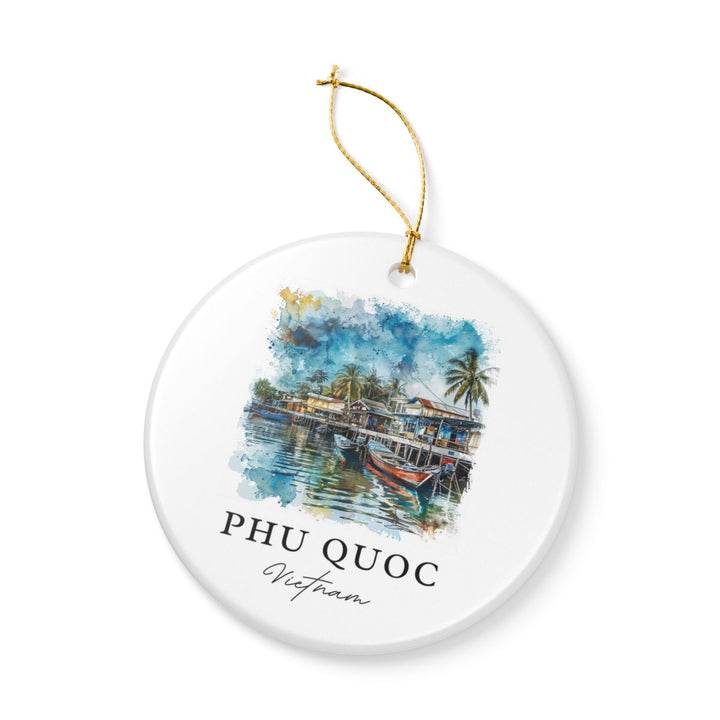 Phu Quoc Vietnam Ornament: Unique Phu Quoc Souvenir, Phu Quoc Vietnam Xmas Decor, and Authentic Phu Quoc Gift
