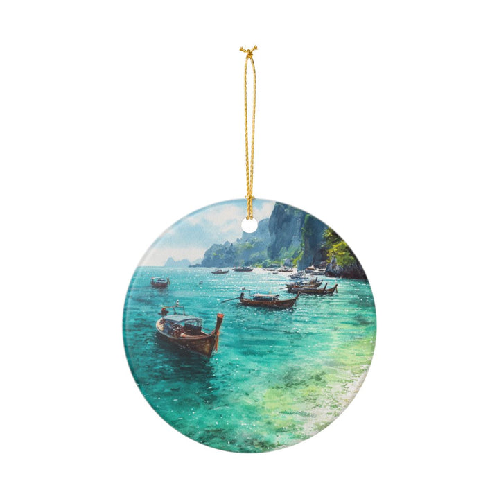 Phuket Thailand Ornament: Unique Phuket Thailand Souvenir, Phuket Thailand Xmas Decor, and Authentic Phuket Thailand Gift
