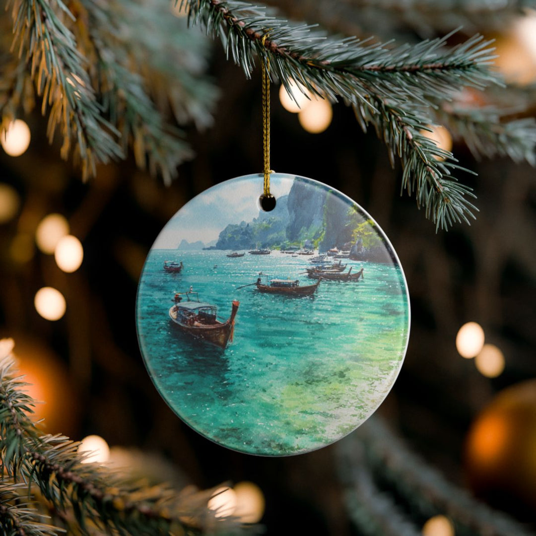 Phuket Thailand Ornament: Unique Phuket Thailand Souvenir, Phuket Thailand Xmas Decor, and Authentic Phuket Thailand Gift