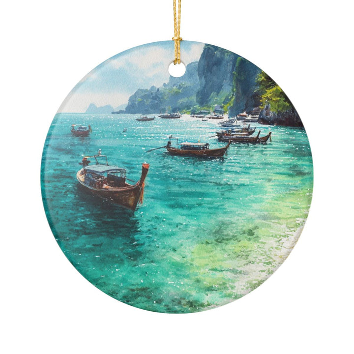 Phuket Thailand Ornament: Unique Phuket Thailand Souvenir, Phuket Thailand Xmas Decor, and Authentic Phuket Thailand Gift