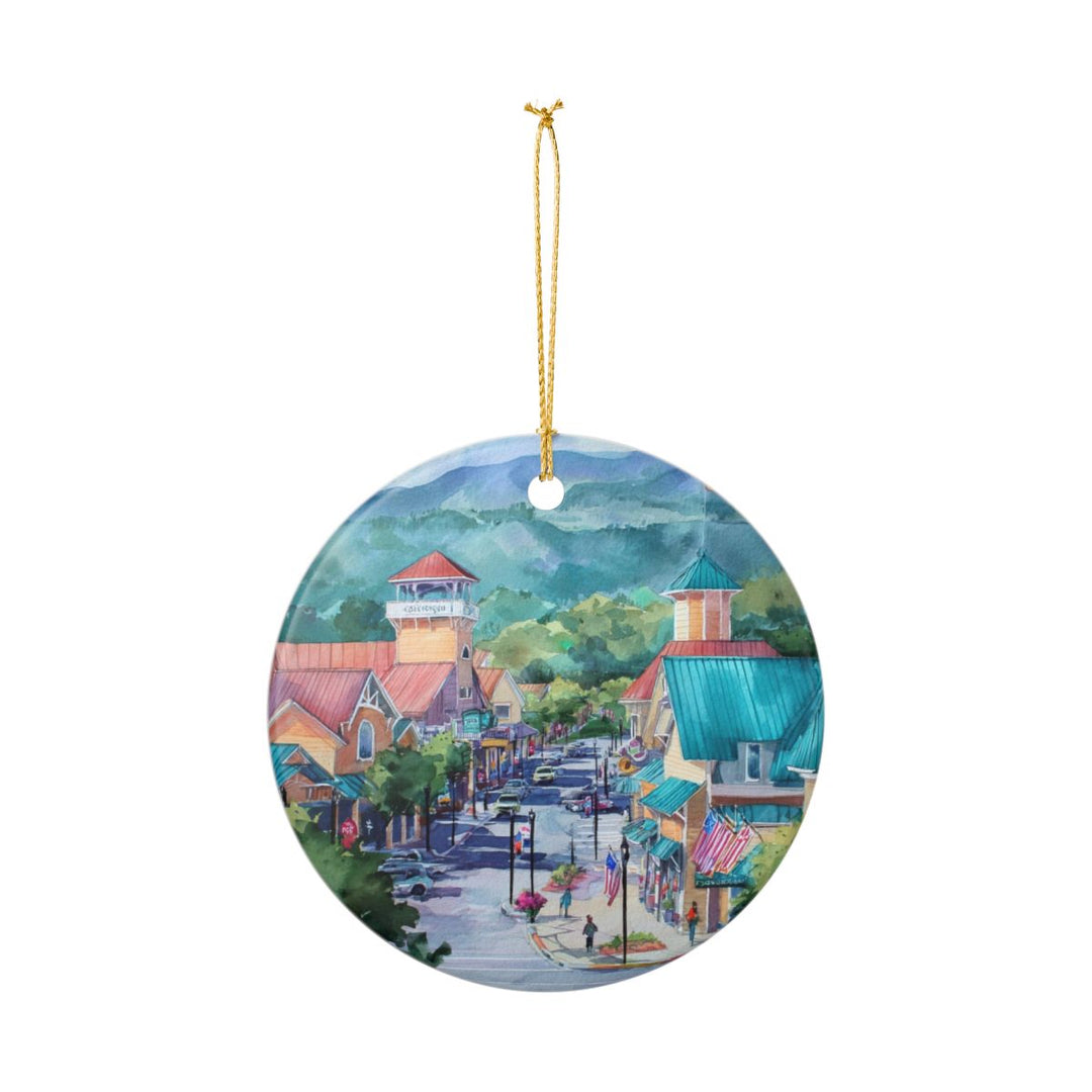 Pigeon Forge USA Ornament: Unique Pigeon Forge Souvenir, Pigeon Forge USA Xmas Decor, and Authentic Pigeon Forge Gift