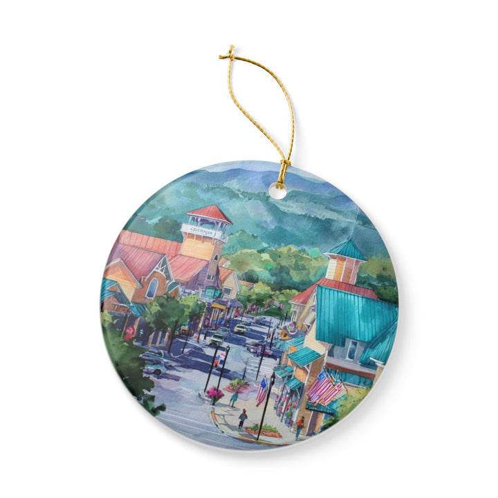 Pigeon Forge USA Ornament: Unique Pigeon Forge Souvenir, Pigeon Forge USA Xmas Decor, and Authentic Pigeon Forge Gift