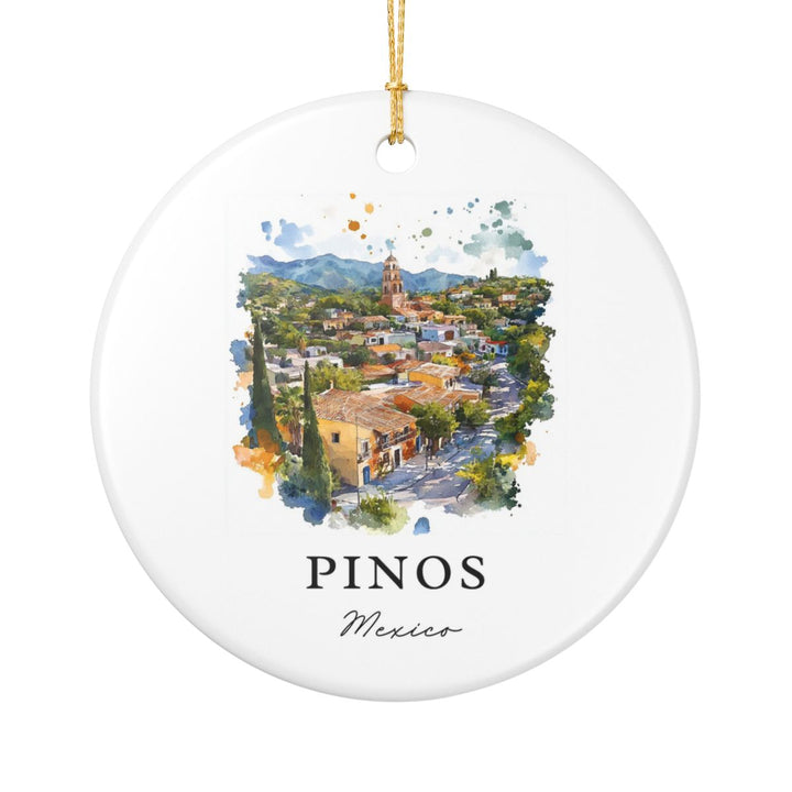 Pinos Mexico Ornament: Unique Pinos Souvenir, Pinos Mexico Xmas Decor, and Authentic Pinos Gift