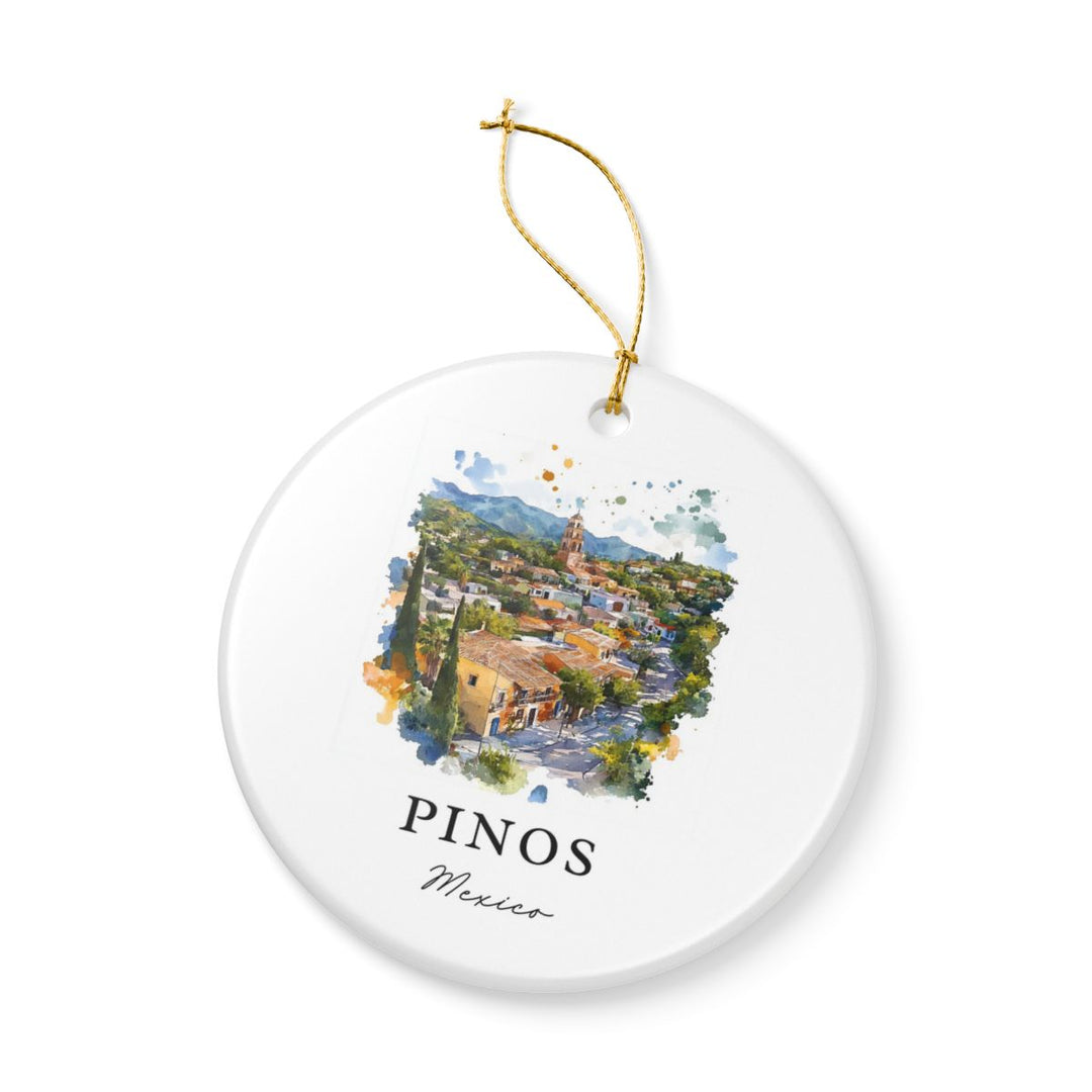 Pinos Mexico Ornament: Unique Pinos Souvenir, Pinos Mexico Xmas Decor, and Authentic Pinos Gift