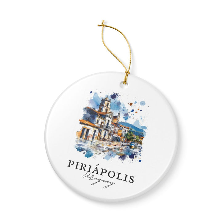 Piriápolis Uruguay Ornament: Unique Piriápolis Uruguay Souvenir, Piriápolis Uruguay Xmas Decor, and Authentic Piriápolis Uruguay Gift