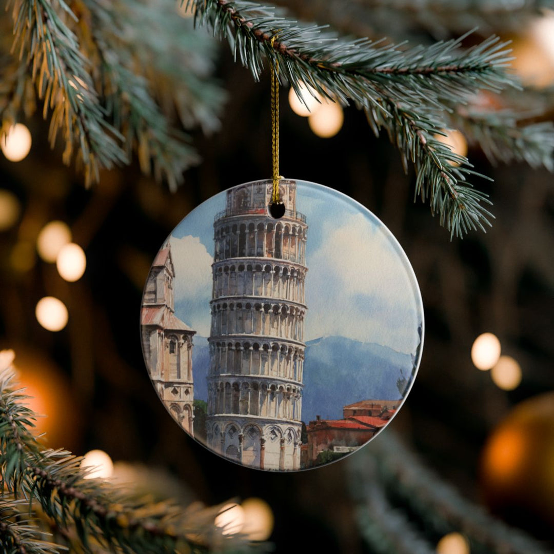 Pisa Italy Ornament: Unique Pisa Italy Souvenir, Pisa Italy Xmas Decor, and Authentic Pisa Italy Gift